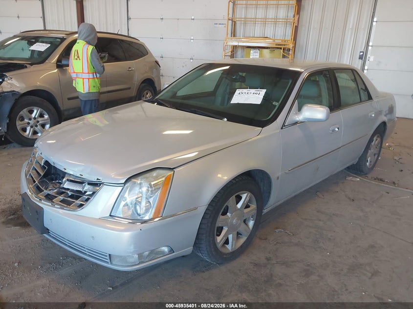 2007 Cadillac DTS, Удар спереди, IAAI, VIN 1G6KD57Y27U112004 — фото 2