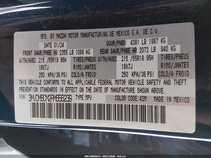 2024 MAZDA CX-30 2.5 S PREFERRED PACKAGE · Фото 9