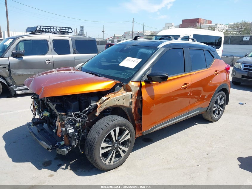 Vin: 3n1cp5dv8ll511168, lot: 46434555, nissan kicks sr xtronic cvt 20202