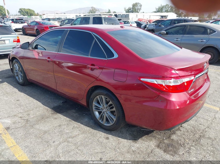 2017 TOYOTA CAMRY SEDAN 2.5L I-4 DOHC, VVT, 178HP