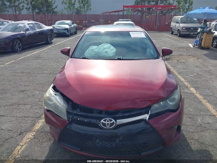 2017 TOYOTA CAMRY SEDAN 2.5L I-4 DOHC, VVT, 178HP
