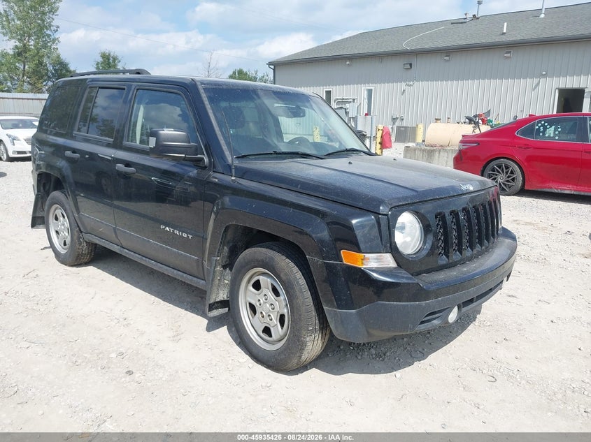 Vin: 1c4njpba2gd788235, lot: 46434567, jeep patriot sport 2016 img_1