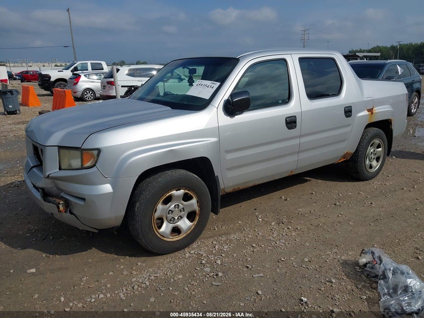 2008 HONDA RIDGELINE auction photo 2