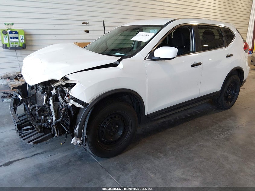 2017 Nissan Rogue, Удар спереди, IAAI, VIN KNMAT2MV5HP561729 — фото 2