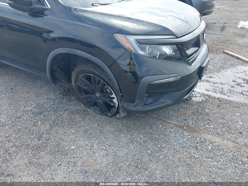 HONDA PILOT 2021 VIN 5FNYF6H2XMB032388