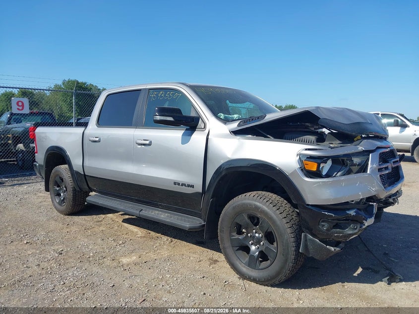 Vin: 1c6srfft3nn267136, lot: 46434648, ram 1500 big horn  4x4 5'7 box 2022 img_1
