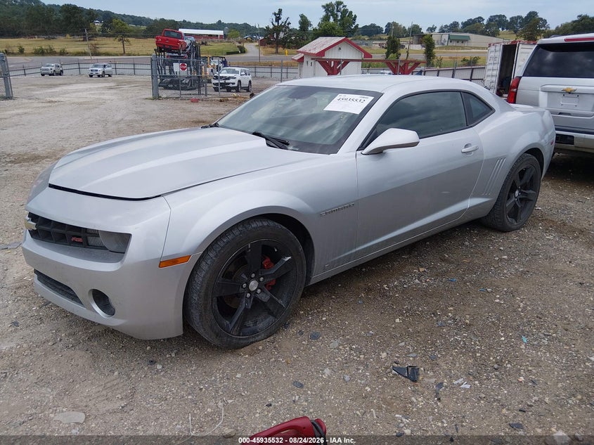 2010 Chevrolet Camaro, Right Side, IAAI, VIN 2G1FC1EV0A9106721 — photo 2