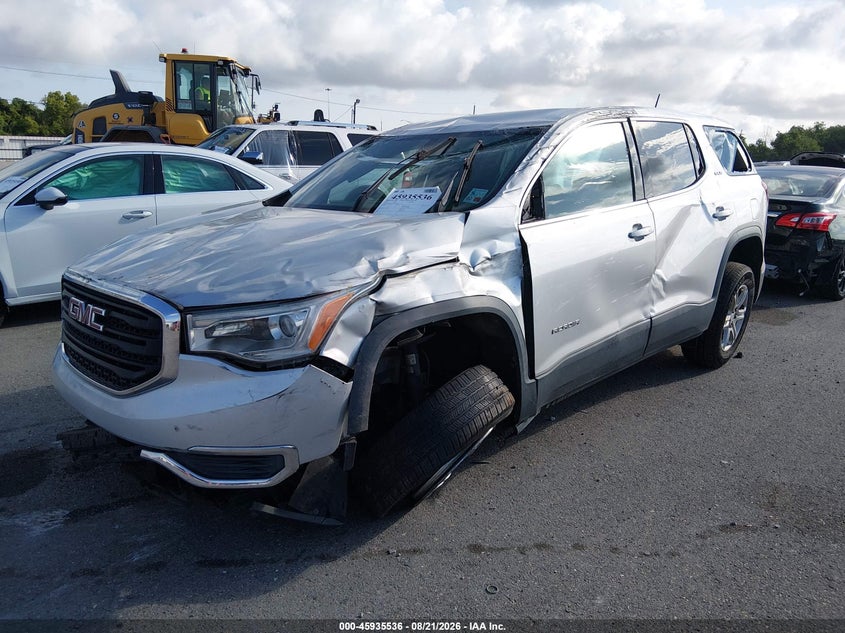Vin: 1gkknkla5kz295884, lot: 46434677, gmc acadia sle-1 20192