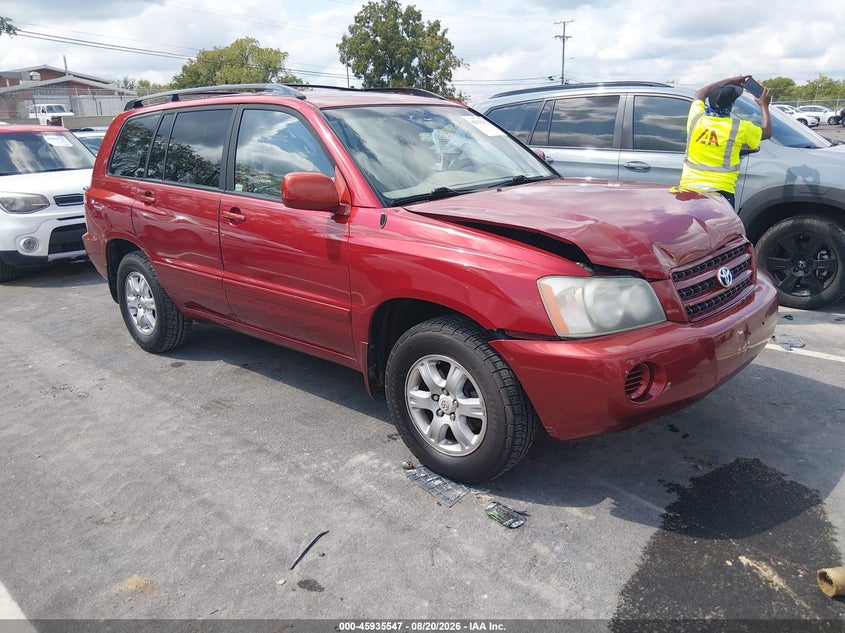 2003 TOYOTA HIGHLANDER auction photo 1