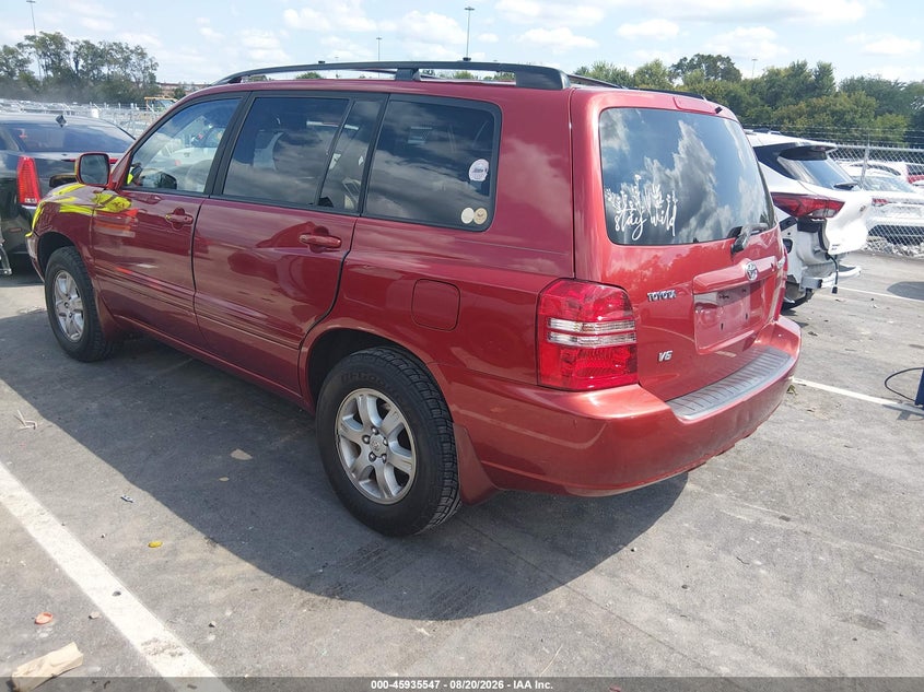 2003 TOYOTA HIGHLANDER auction photo 3