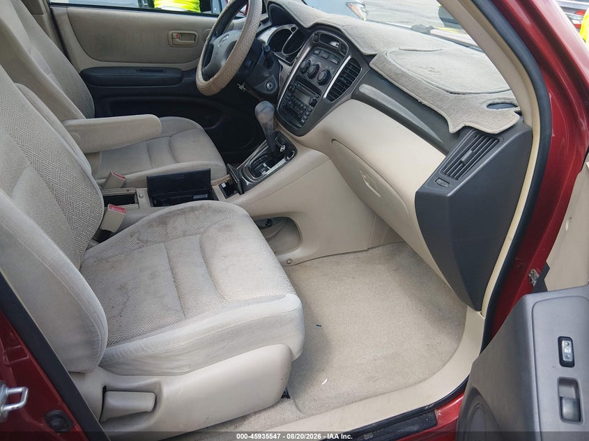 2003 TOYOTA HIGHLANDER auction photo 5
