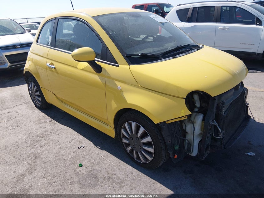 2012 FIAT 500 auction photo 1