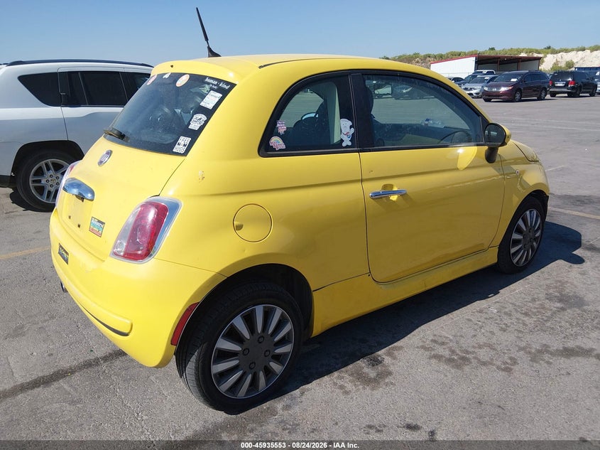 2012 FIAT 500 auction photo 4