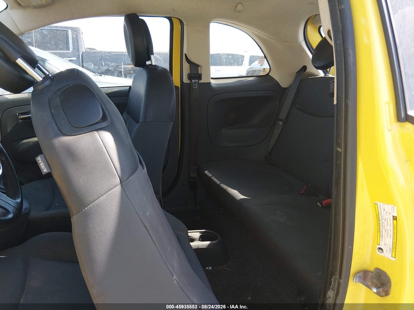2012 FIAT 500 auction photo 8