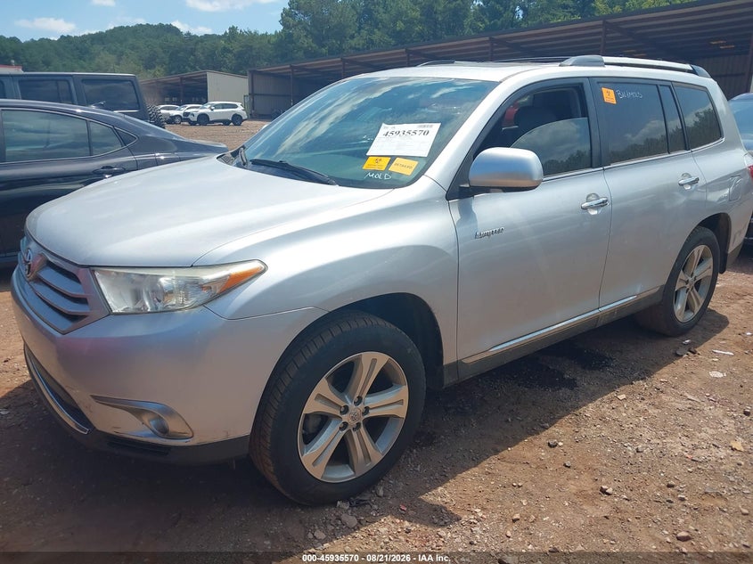 2012 Toyota Highlander, Био/химия, IAAI, VIN 5TDYK3EH4CS082099 — фото 2