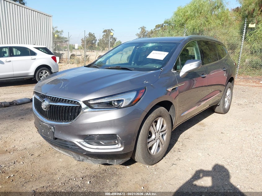 2019 Buick Enclave, Front & Rear, IAAI, VIN 5GAERCKWXKJ207363 — photo 2
