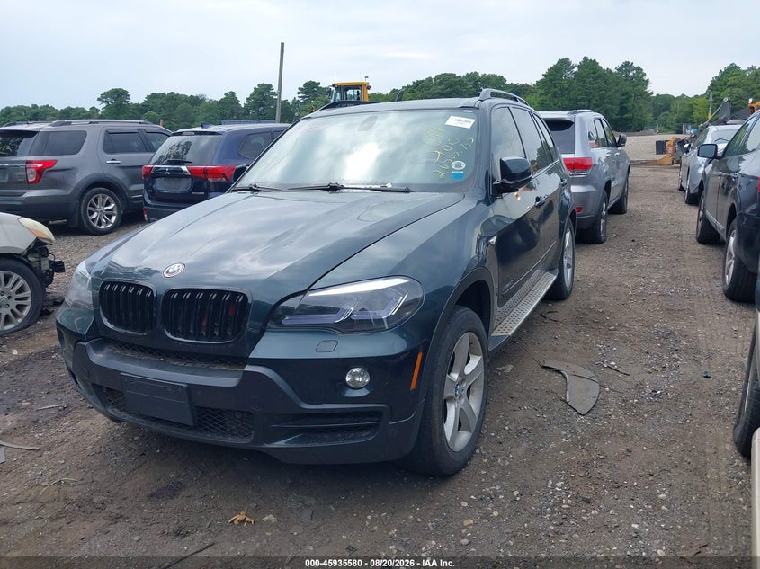 2009 BMW X5, Неизвестно, IAAI, VIN 5UXFE43549L272958 — фото 2