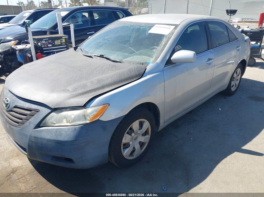 2007 Toyota Camry Ce, Front End, IAAI, VIN 4T1BE46K07U639455 — photo 2