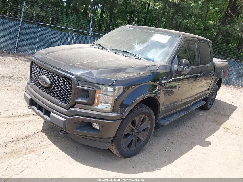 2020 Ford F-150, Звичайний знос, IAAI, VIN 1FTEW1E41LFC51651 — фото 2