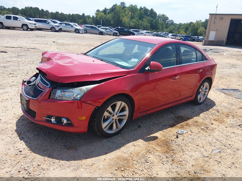 2012 Chevrolet Cruze, Удар спереду, IAAI, VIN 1G1PH5SC6C7300688 — фото 2