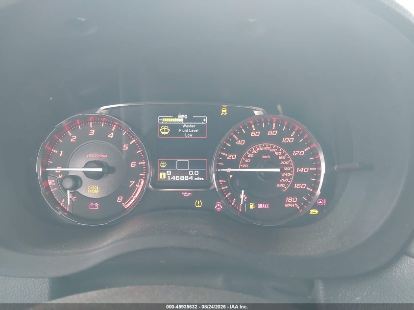 SUBARU WRX 2015 VIN JF1VA1D60F9826459