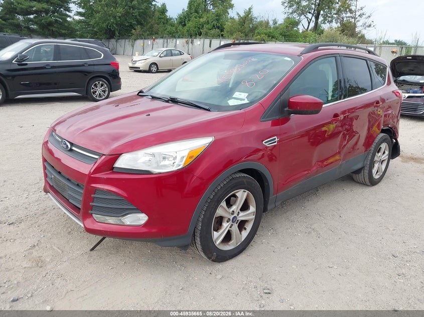 2014 Ford Escape, Left Rear, IAAI, VIN 1FMCU0GX0EUB41926 — photo 2