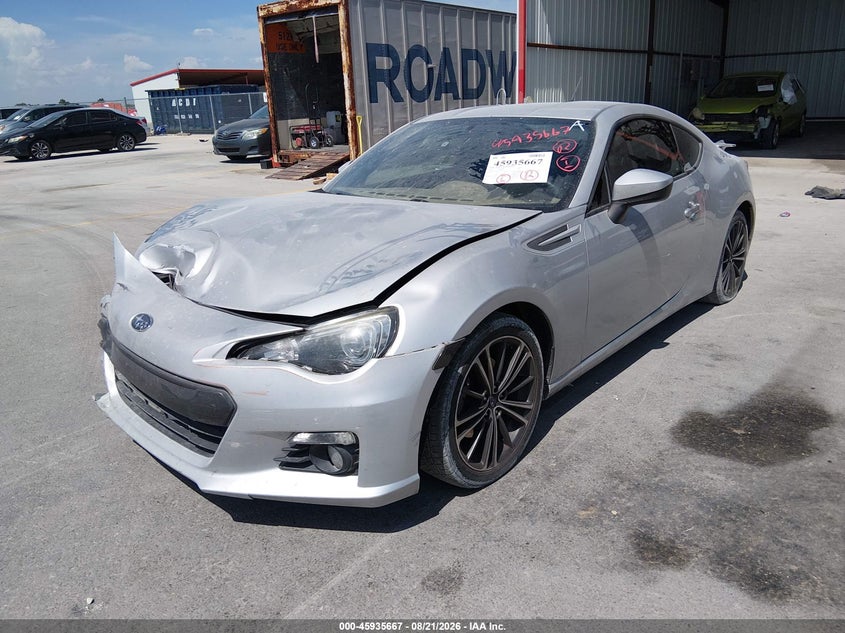 2014 Subaru BRZ, Удар спереди, IAAI, VIN JF1ZCAC12E8602177 — фото 2
