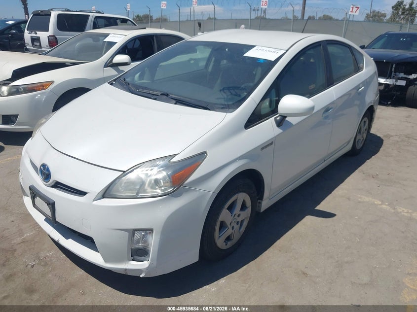 2011 Toyota Prius, Обычный износ, IAAI, VIN JTDKN3DU3B0310042 — фото 2