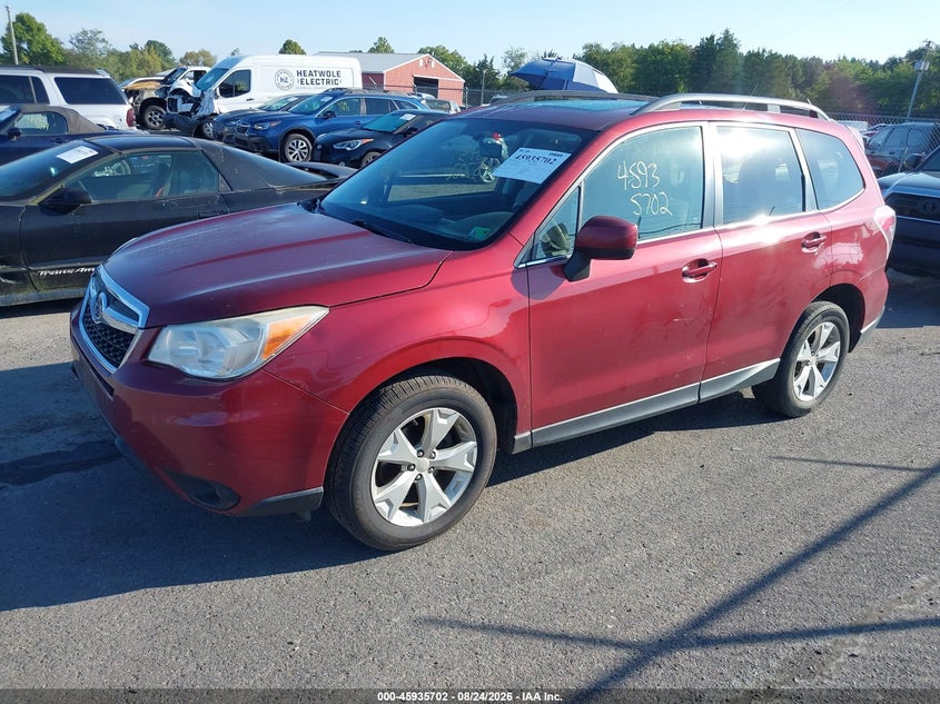 2015 Subaru Forester, Обычный износ, IAAI, VIN JF2SJAHC8FH545479 — фото 2