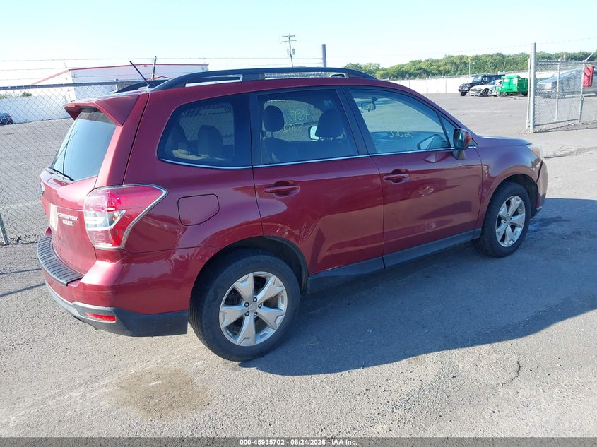 Vin: jf2sjahc8fh545479, lot: 46434843, subaru forester 2.5i limited 20154