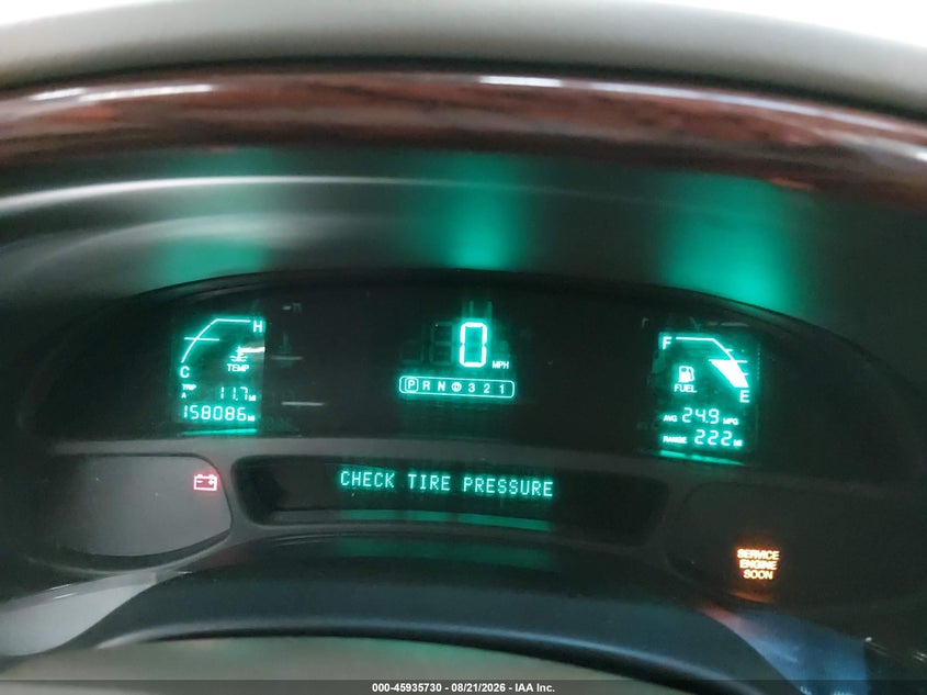 CADILLAC DEVILLE 2002 VIN 1G6KD54YX2U241217