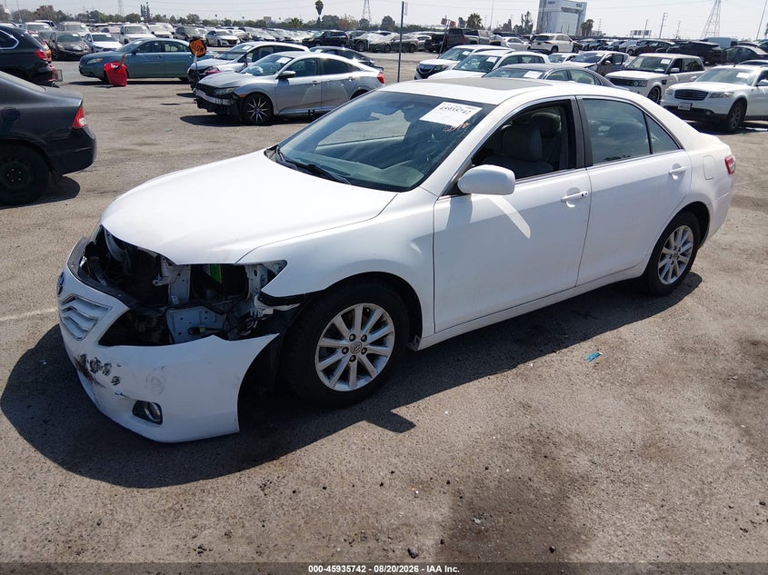 2010 Toyota Camry Xle V6, Left Front, IAAI, VIN 4T1BK3EK4AU606406 — photo 2