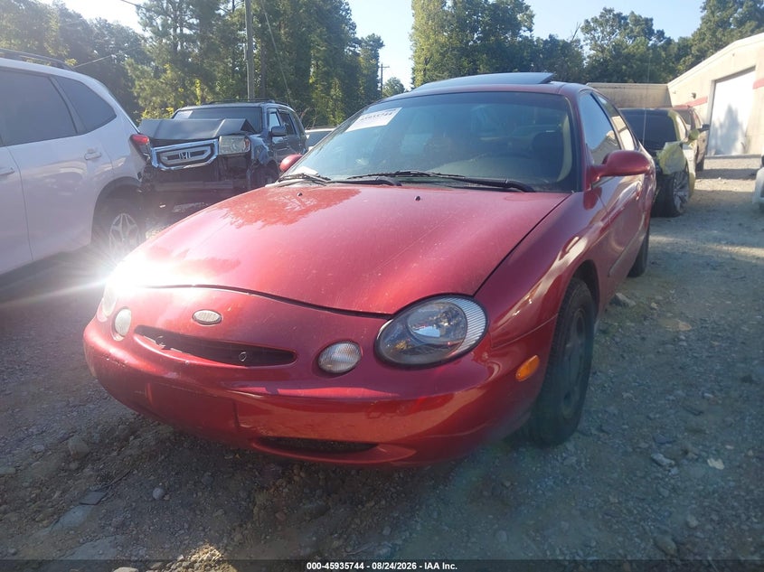 1997 Ford Taurus, Левый бок, IAAI, VIN 1FALP52U6VA300199 — фото 2