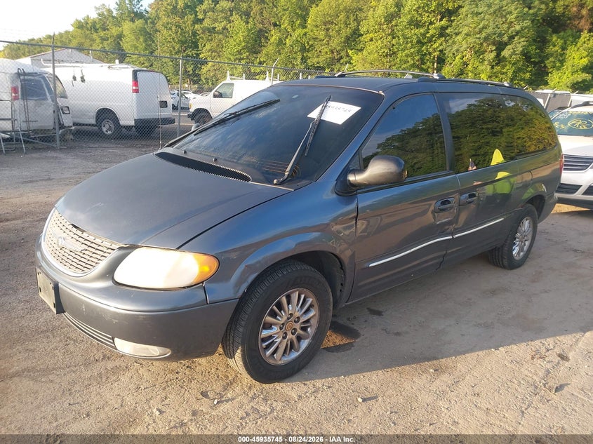 2002 Chrysler Town & Country, Лівий бік, IAAI, VIN 2C8GP64L82R564343 — фото 2