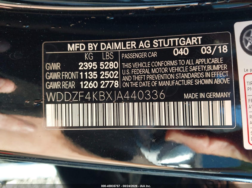 2018 MERCEDES-BENZ E 300 4MATIC · Фото 9