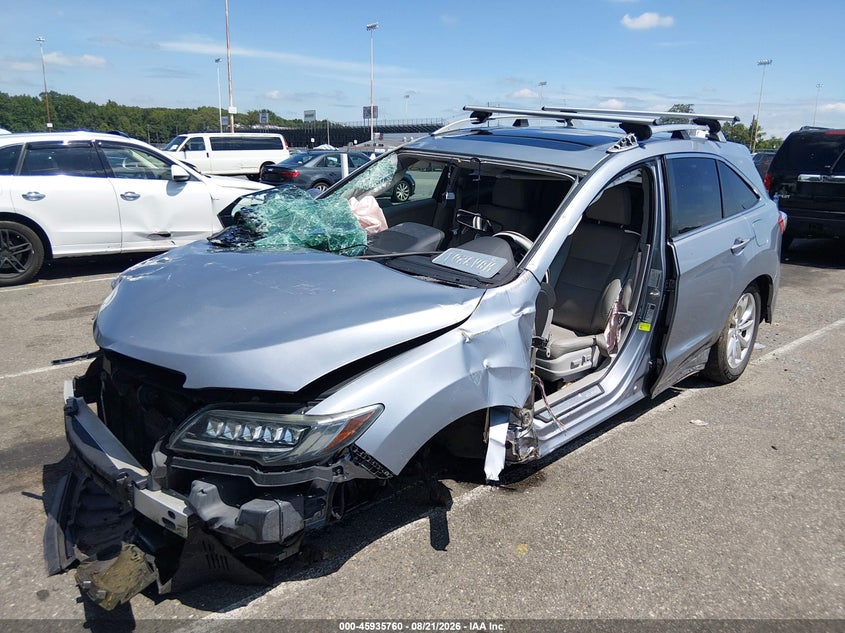 ACURA RDX 2016 VIN 5J8TB4H58GL022191
