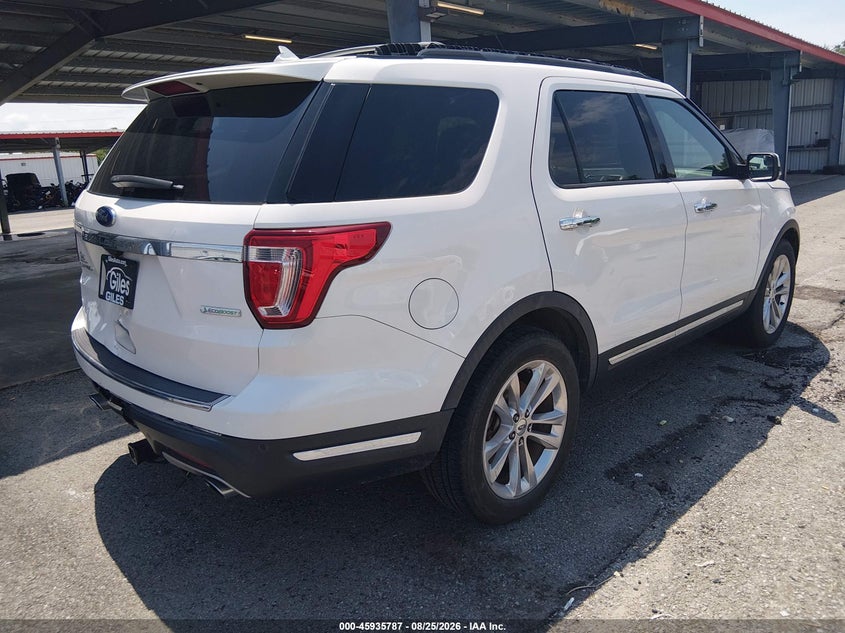 Vin: 1fm5k7fh2jga11902, lot: 46434928, ford explorer limited 20184