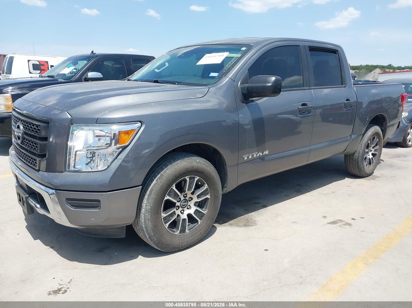 2024 Nissan Titan Sv 4X2, Rear, IAAI, VIN 1N6AA1EE4RN111935 — photo 2