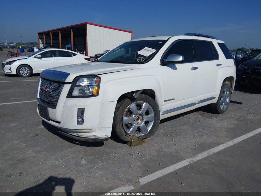 2015 GMC Terrain, Правый бок, IAAI, VIN 2GKFLZE34F6229536 — фото 2