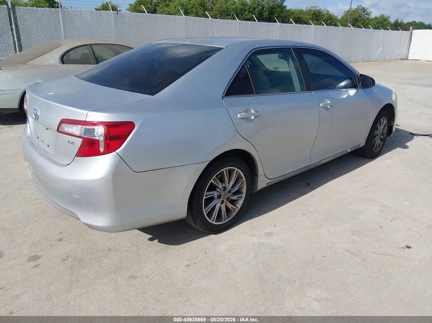 2012 TOYOTA CAMRY auction photo 4