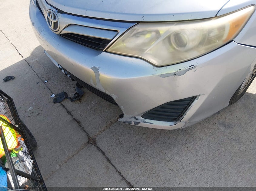 2012 TOYOTA CAMRY auction photo 6