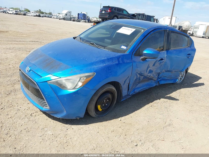 Vin: 3mydlbyv7jy308277, lot: 46435019, toyota yaris ia 20182