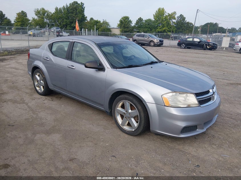 2013 DODGE AVENGER auction photo 1