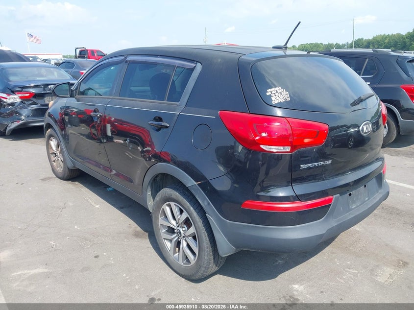 2015 KIA SPORTAGE auction photo 3