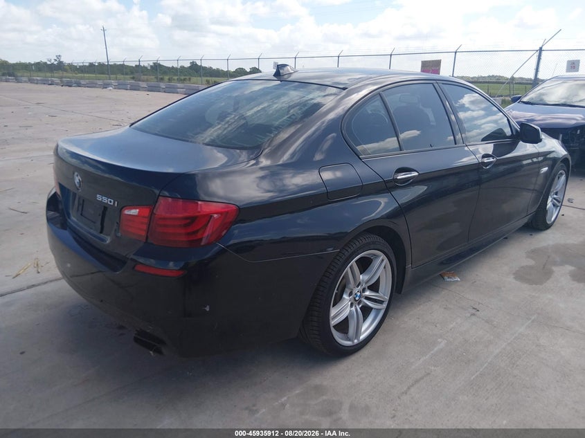 2012 BMW 550I auction photo 4