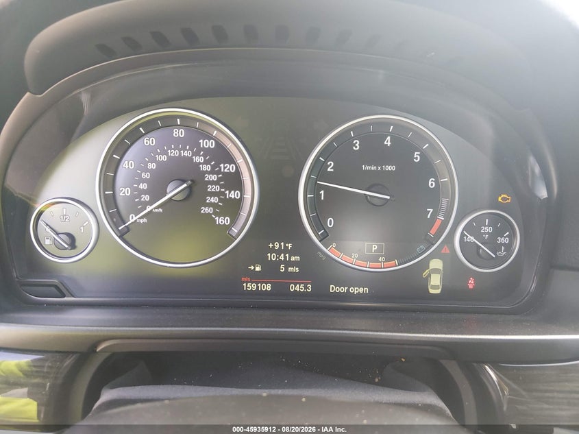 2012 BMW 550I auction photo 7