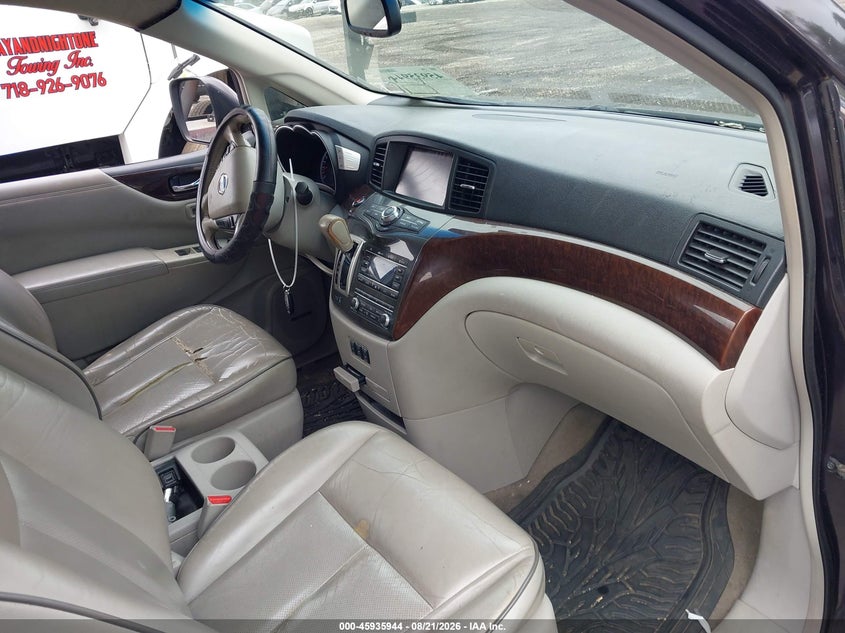 2011 NISSAN QUEST auction photo 5