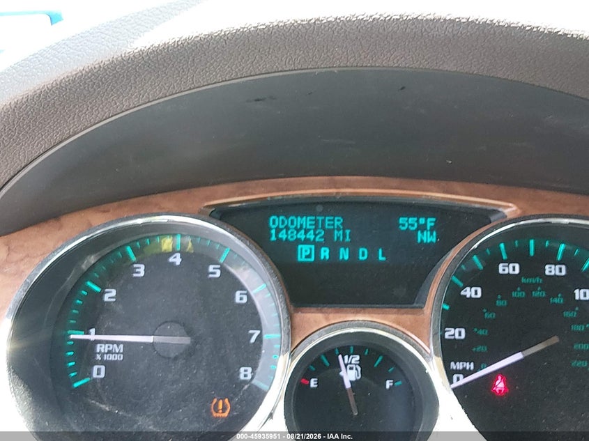 BUICK ENCLAVE 2012 VIN 5GAKRBED4CJ370602