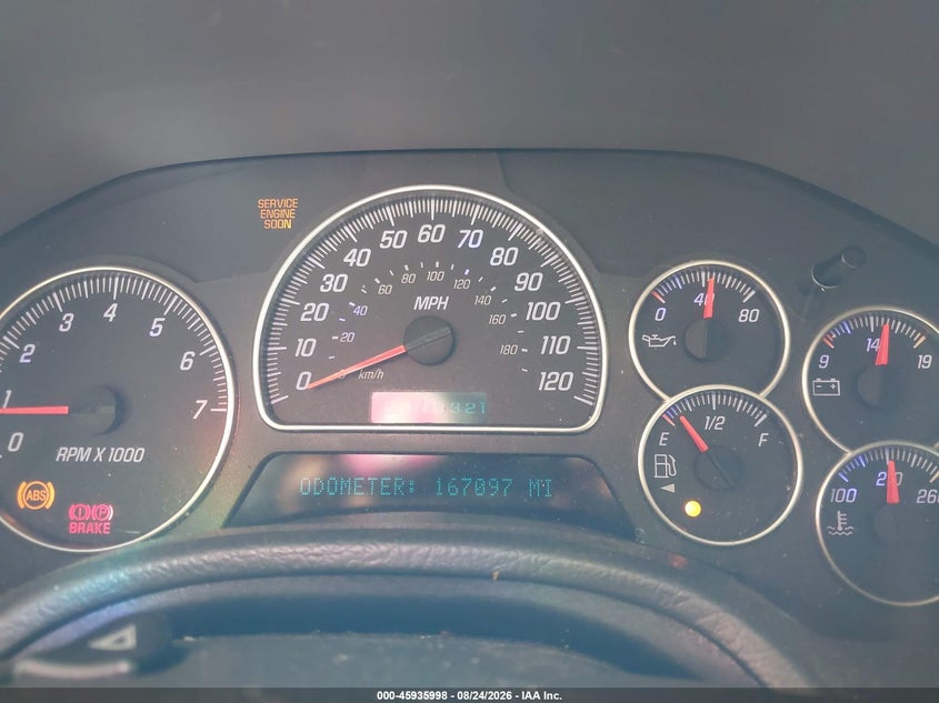 GMC ENVOY 2004 VIN 1GKDT13S842286285