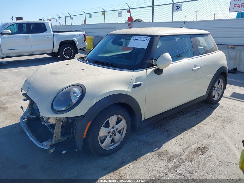 Vin: wmwxr3c09l2l70502, lot: 46435142, mini hardtop cooper 20202